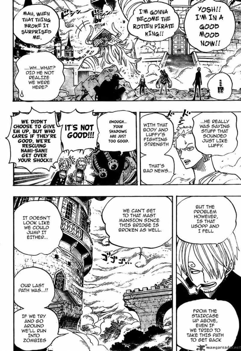 One Piece Manga Chapter 461 page 10 - Ghost Buster