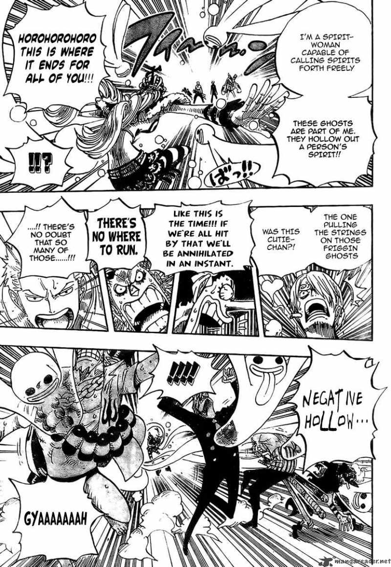 One Piece Manga Chapter 461 page 13 - Ghost Buster