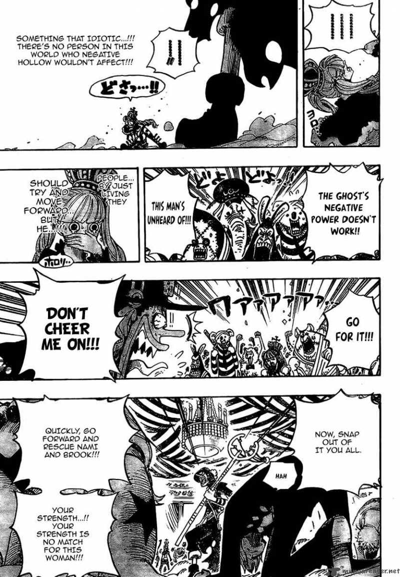 One Piece Manga Chapter 461 page 17 - Ghost Buster