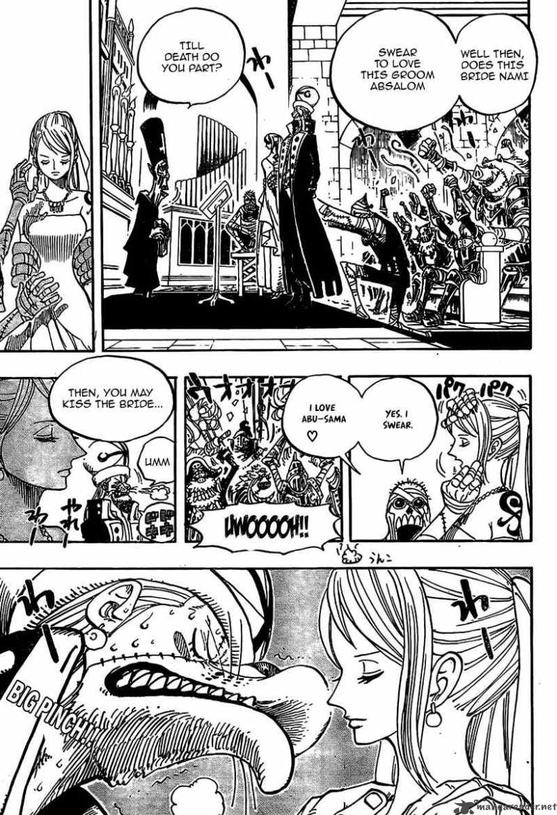 One Piece Manga Chapter 461 page 19 - Ghost Buster