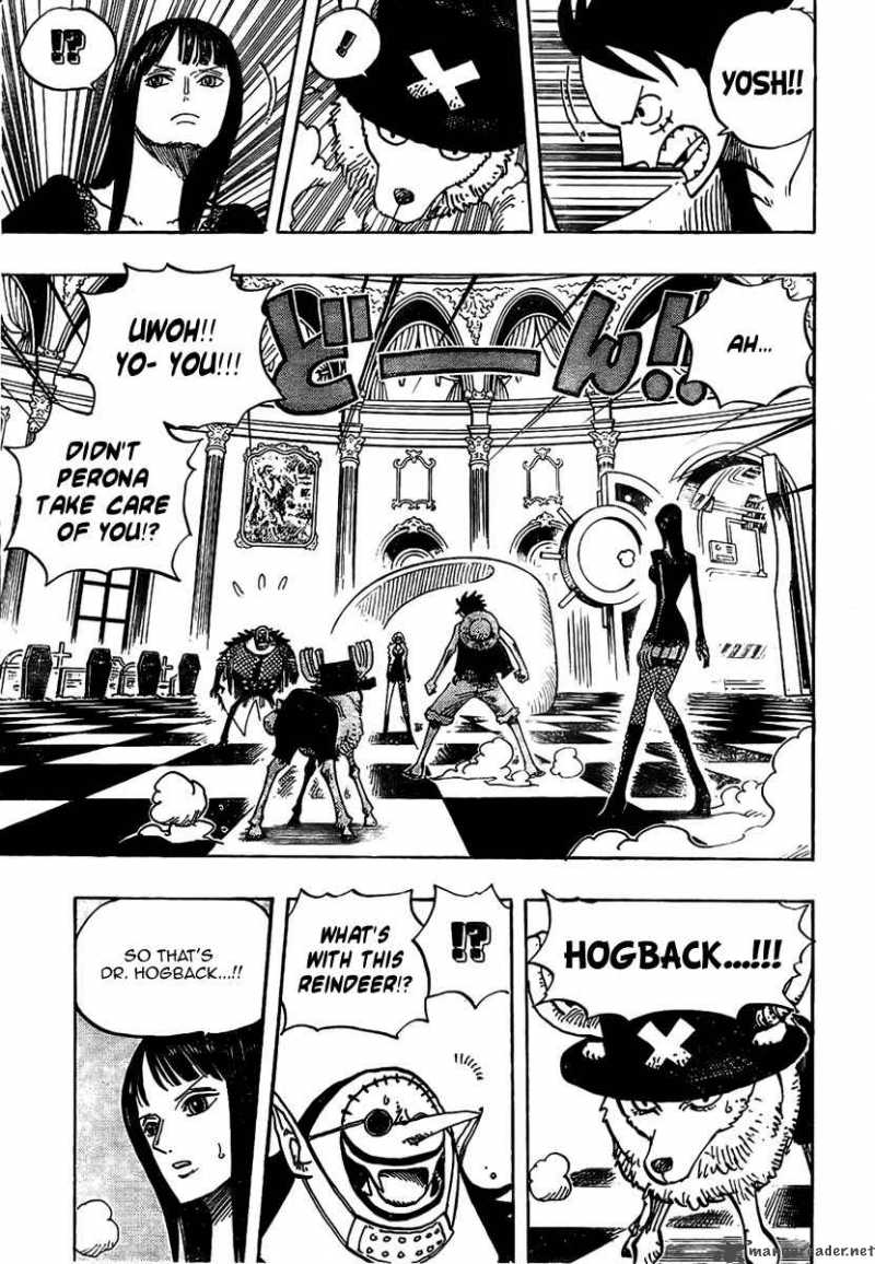 One Piece Manga Chapter 461 page 3 - Ghost Buster