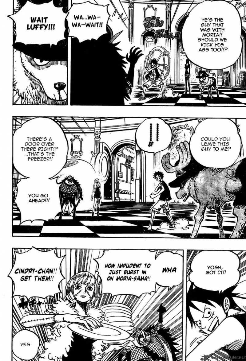 One Piece Manga Chapter 461 page 4 - Ghost Buster