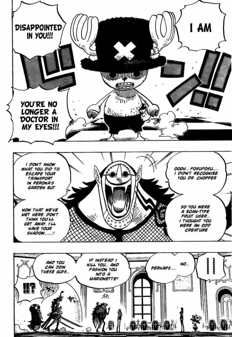 One Piece Manga Chapter 461 page 6 - Ghost Buster