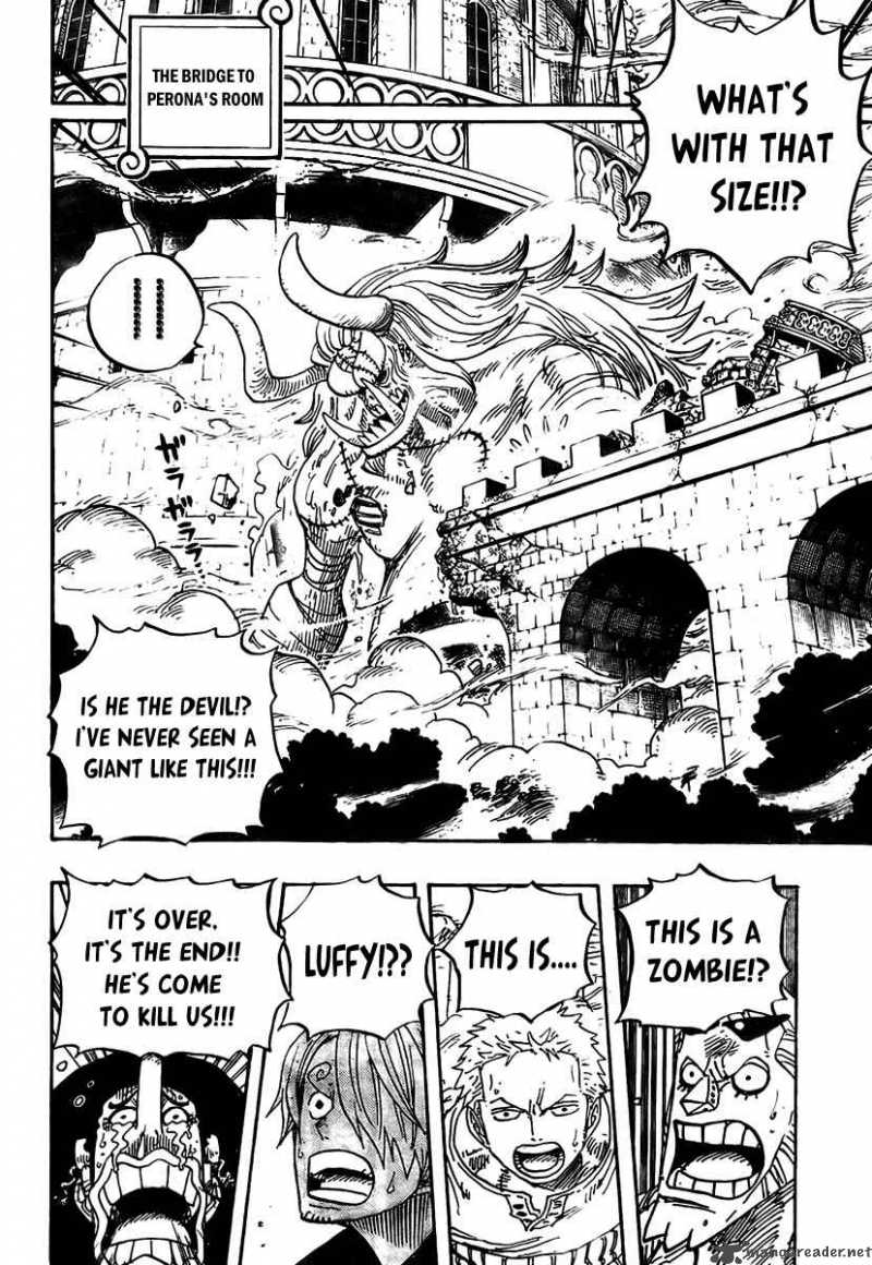 One Piece Manga Chapter 461 page 8 - Ghost Buster