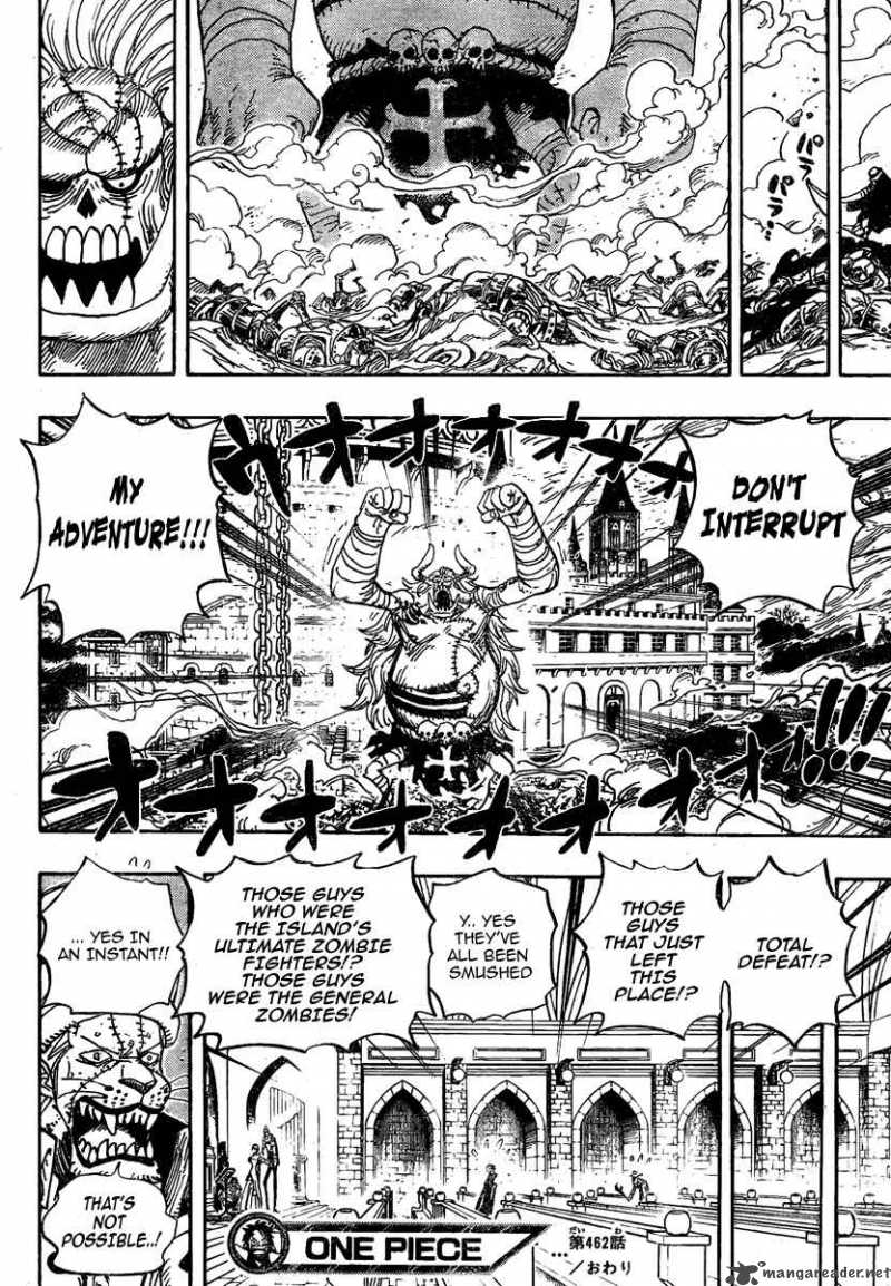 One Piece Manga Chapter 462 page 17 - Adventures of Oars