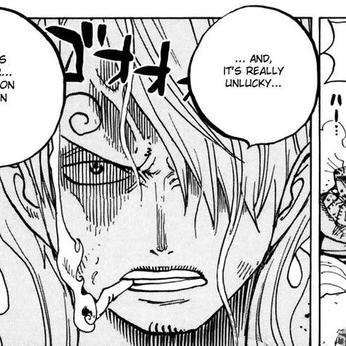 One Piece Manga Chapter 463 (Pirate Sanji vs Mysterious Absalom) cover