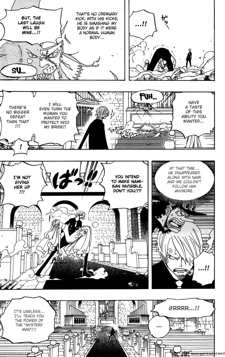 One Piece Manga Chapter 464 page 11 - Sanji's Dream