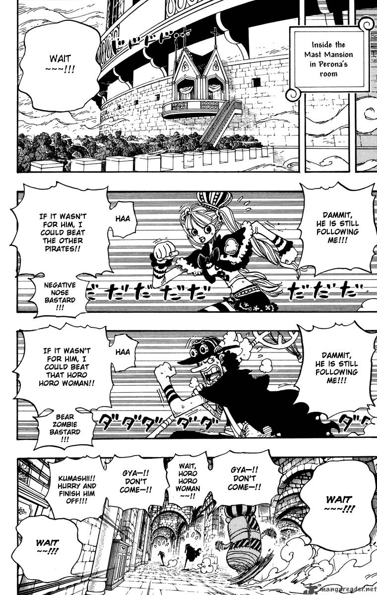 One Piece Manga Chapter 464 page 15 - Sanji's Dream