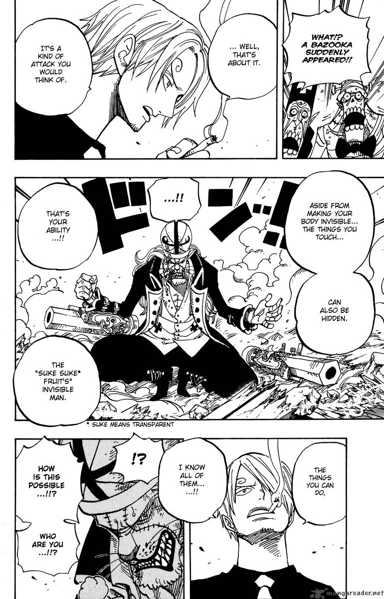 One Piece Manga Chapter 464 page 6 - Sanji's Dream