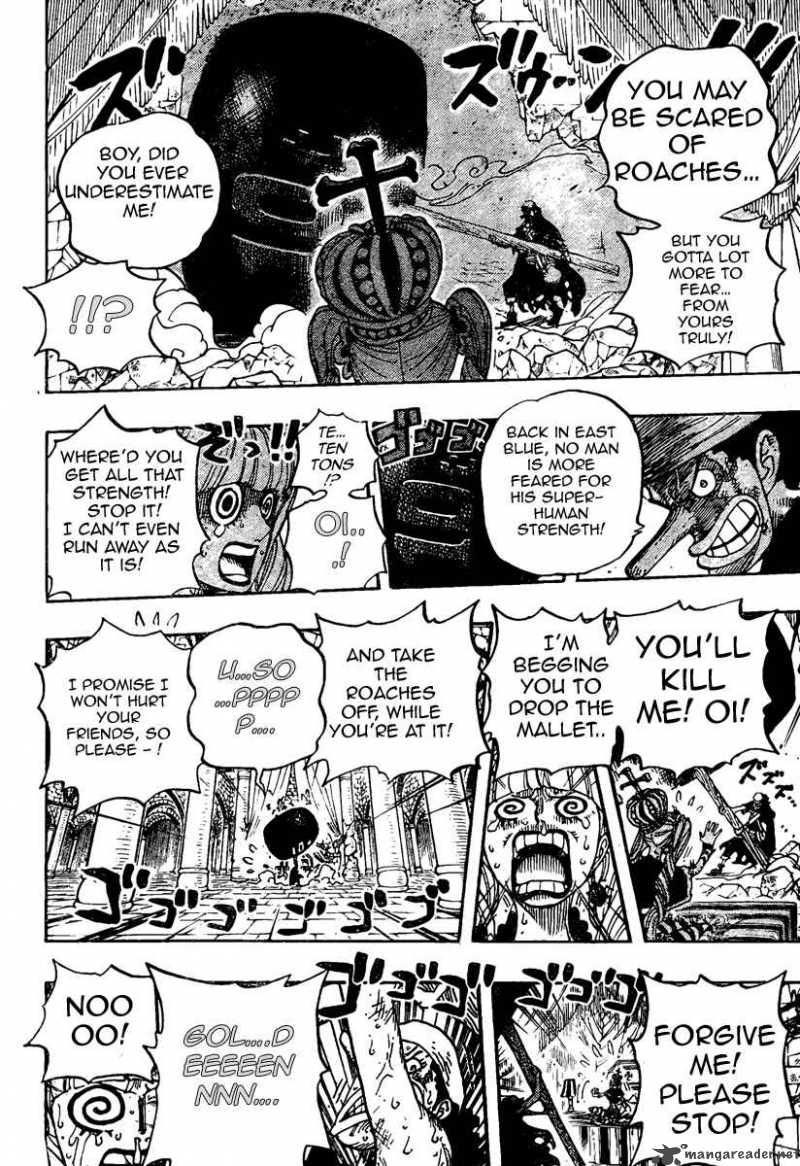 One Piece Manga Chapter 466 page 10 - Conclusion