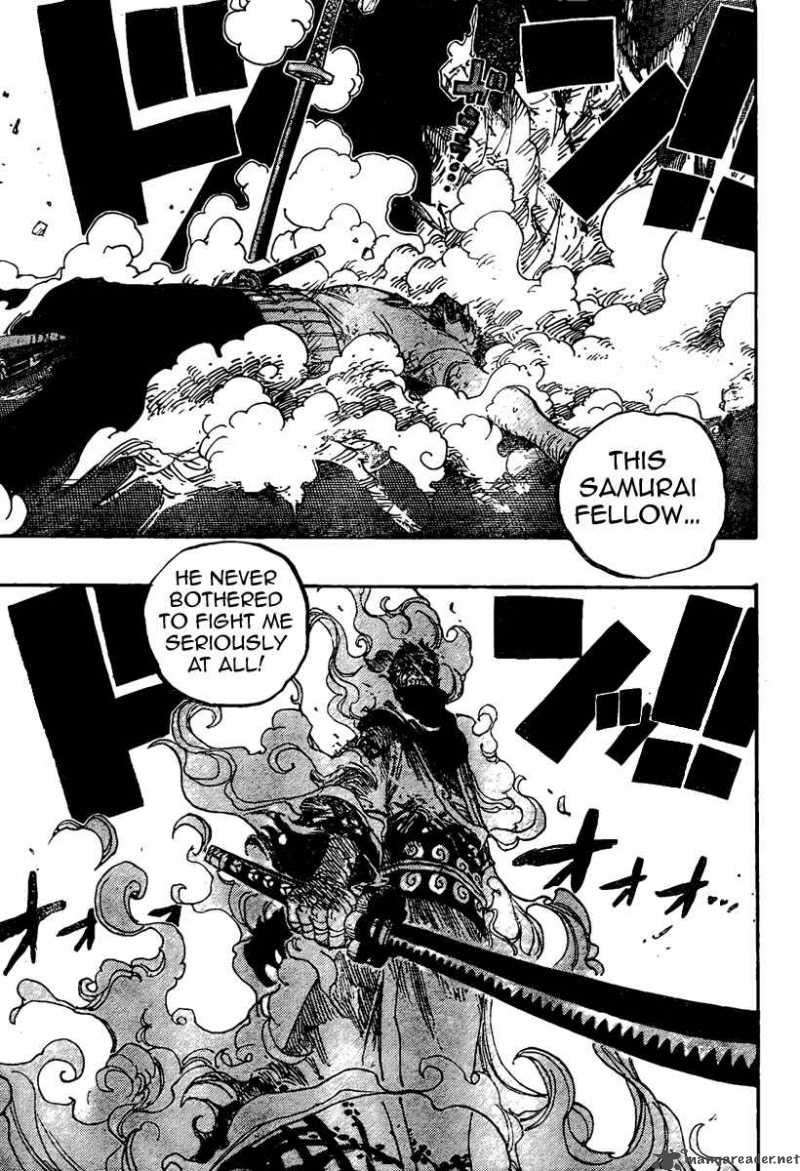 One Piece Manga Chapter 466 page 15 - Conclusion