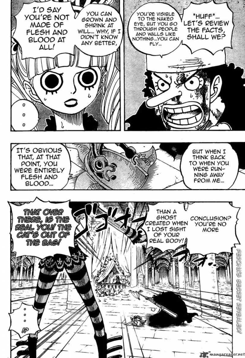 One Piece Manga Chapter 466 page 2 - Conclusion