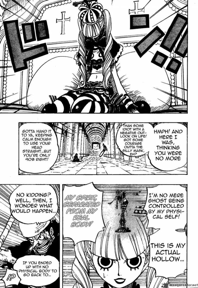 One Piece Manga Chapter 466 page 3 - Conclusion