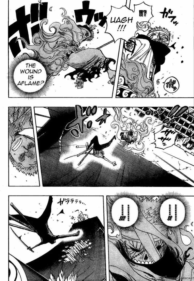 One Piece Manga Chapter 467 page 15 - Pirate Zoro vs Samurai Ryuma