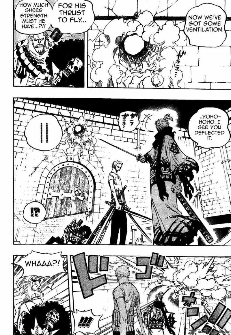 One Piece Manga Chapter 467 page 2 - Pirate Zoro vs Samurai Ryuma