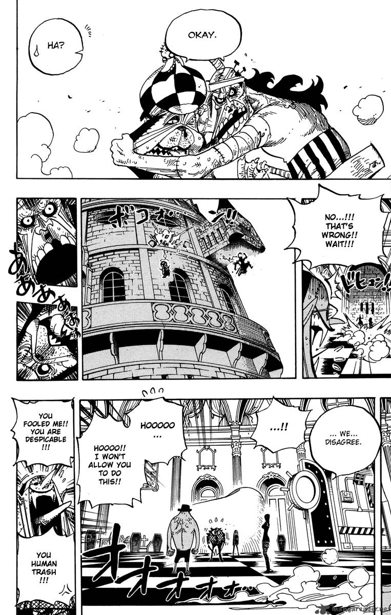One Piece Manga Chapter 468 page 18 - Pirate Chopper vs Mysterious Hogback