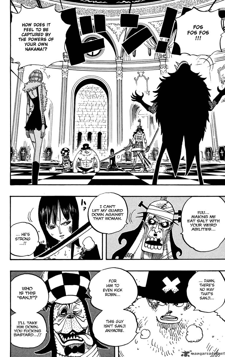 One Piece Manga Chapter 468 page 2 - Pirate Chopper vs Mysterious Hogback