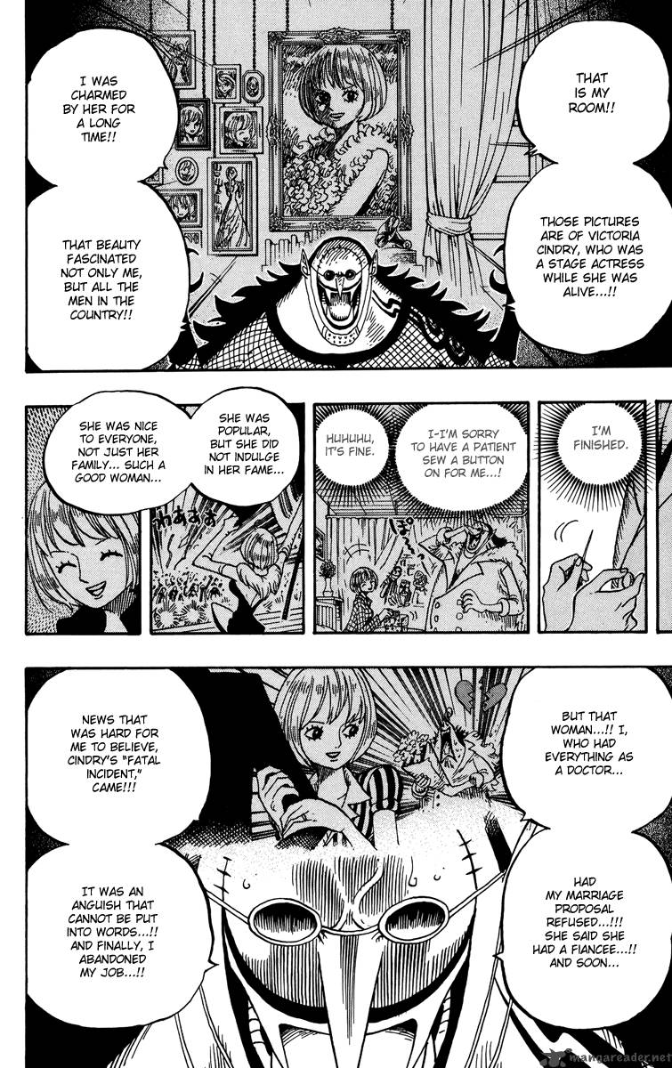 One Piece Manga Chapter 468 page 8 - Pirate Chopper vs Mysterious Hogback