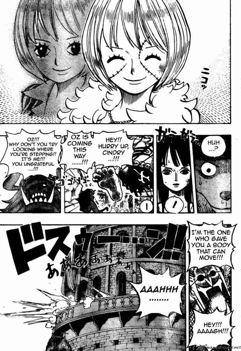 One Piece Manga Chapter 469 page 10 - Show Yourselves, Straw Hat Crew!!!