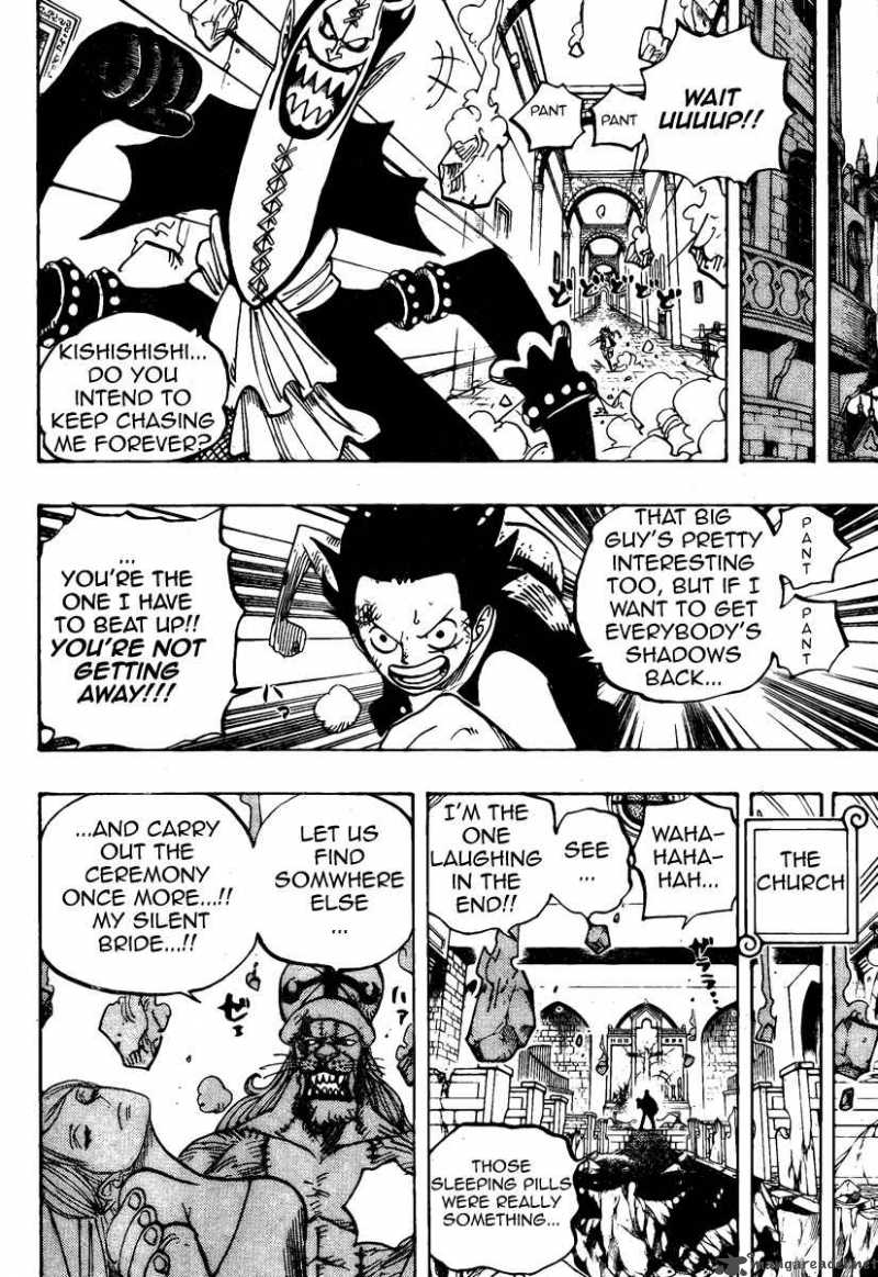 One Piece Manga Chapter 469 page 14 - Show Yourselves, Straw Hat Crew!!!