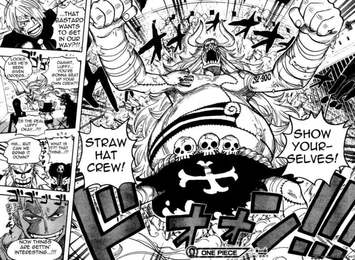 One Piece Manga Chapter 469 page 16 - Show Yourselves, Straw Hat Crew!!!