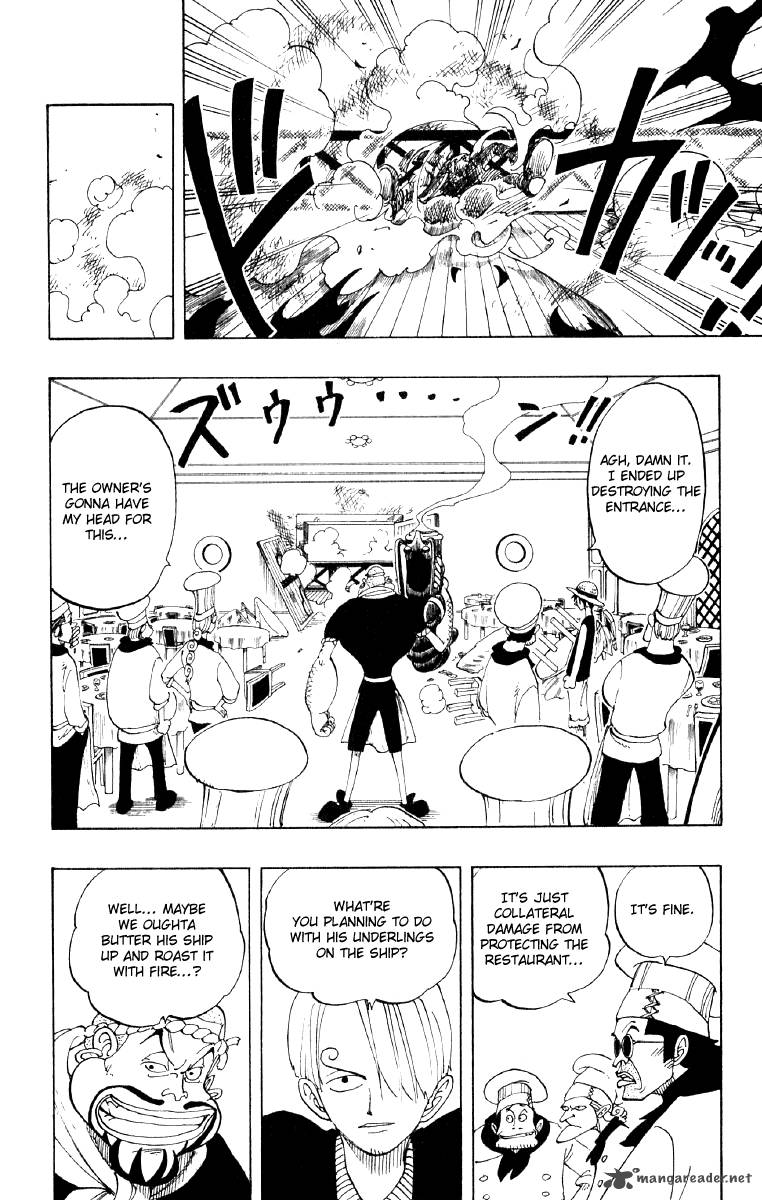 One Piece Manga Chapter 47 page 12 - Pirate Fleet Admiral "Don Krieg"