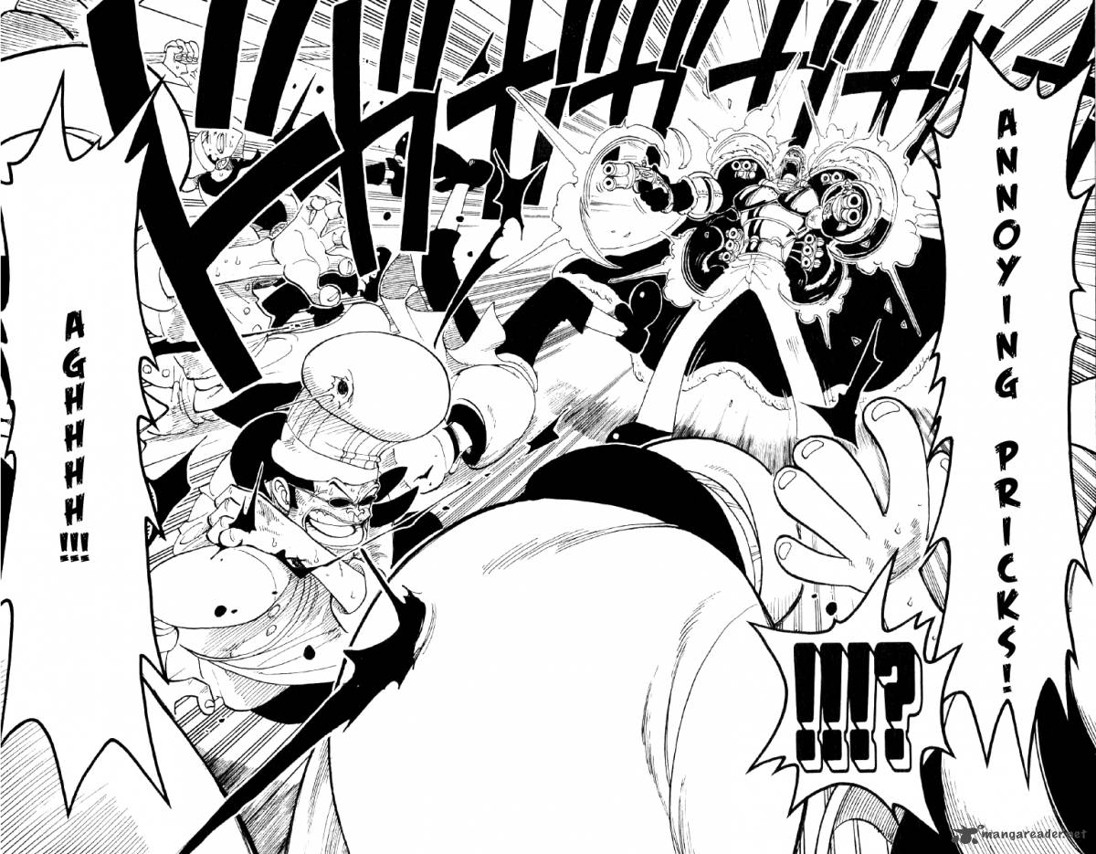 One Piece Manga Chapter 47 page 14 - Pirate Fleet Admiral "Don Krieg"