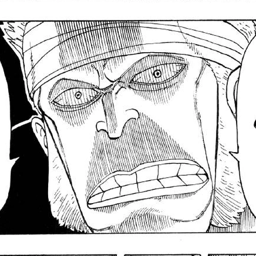 One Piece Manga Chapter 47 (Pirate Fleet Admiral "Don Krieg") cover