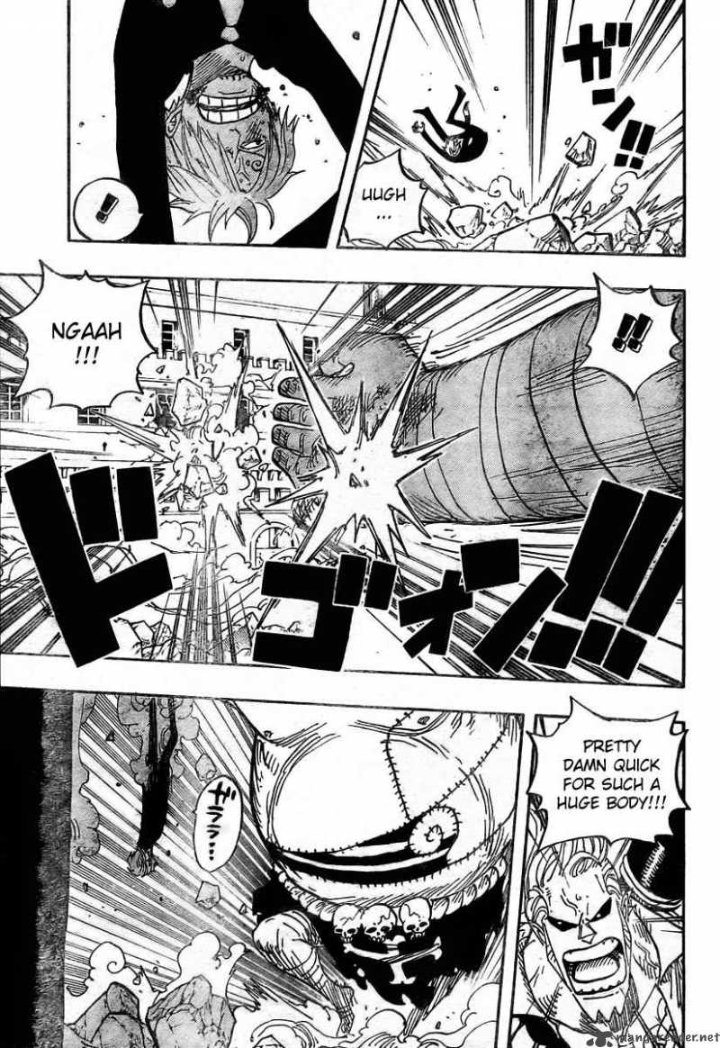One Piece Manga Chapter 470 page 6 - Oars vs. Straw Hat Pirates