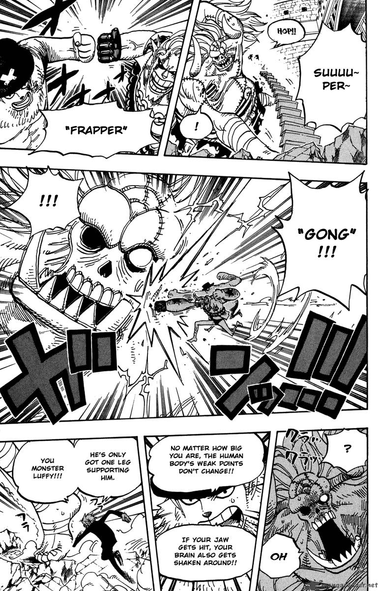 One Piece Manga Chapter 472 page 12 - Down
