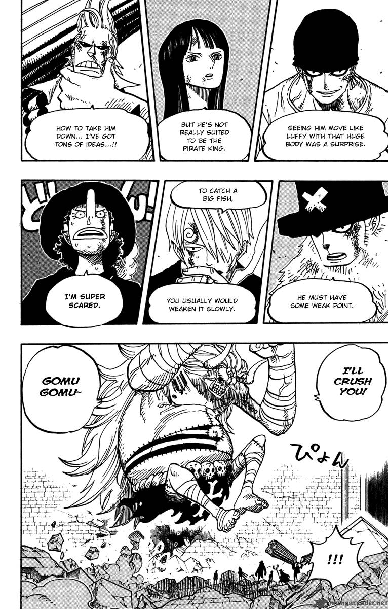 One Piece Manga Chapter 472 page 3 - Down