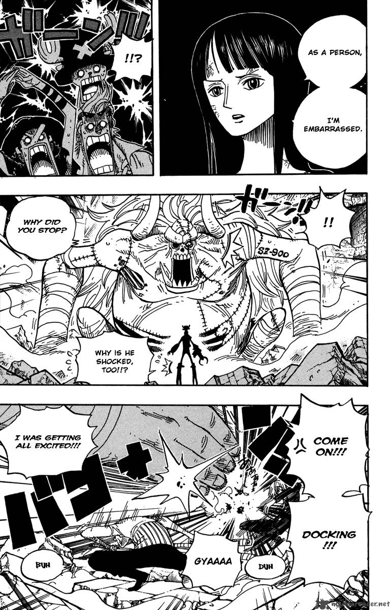 One Piece Manga Chapter 472 page 6 - Down