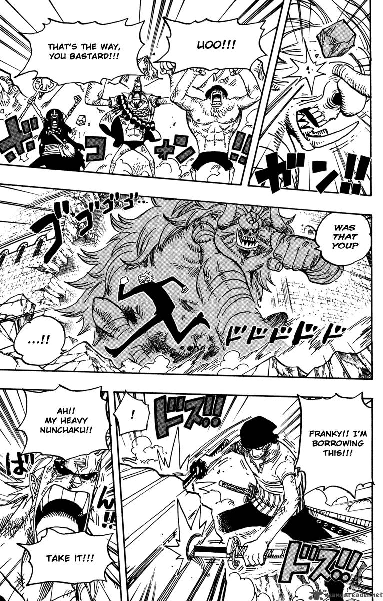 One Piece Manga Chapter 472 page 8 - Down