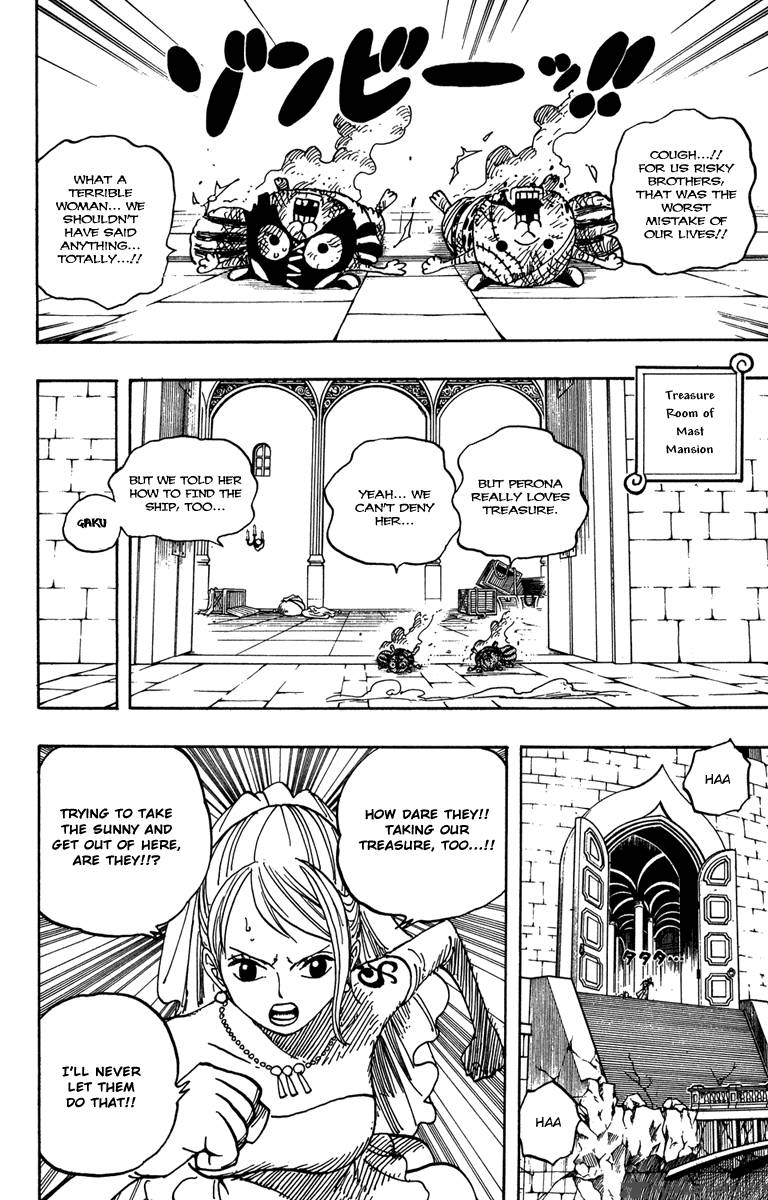 One Piece Manga Chapter 473 page 2 - Warlord Bartholomew Kuma Appears
