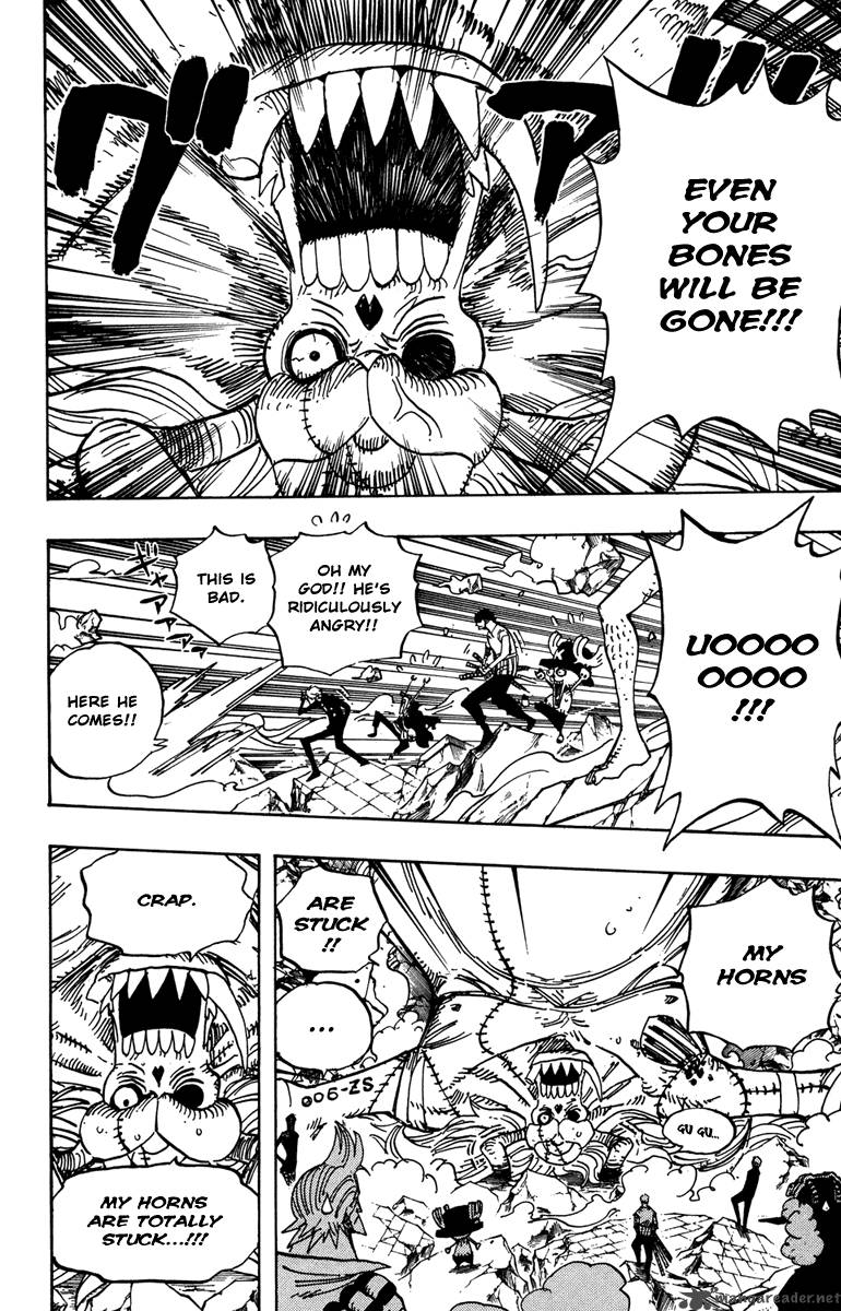 One Piece Manga Chapter 473 page 4 - Warlord Bartholomew Kuma Appears