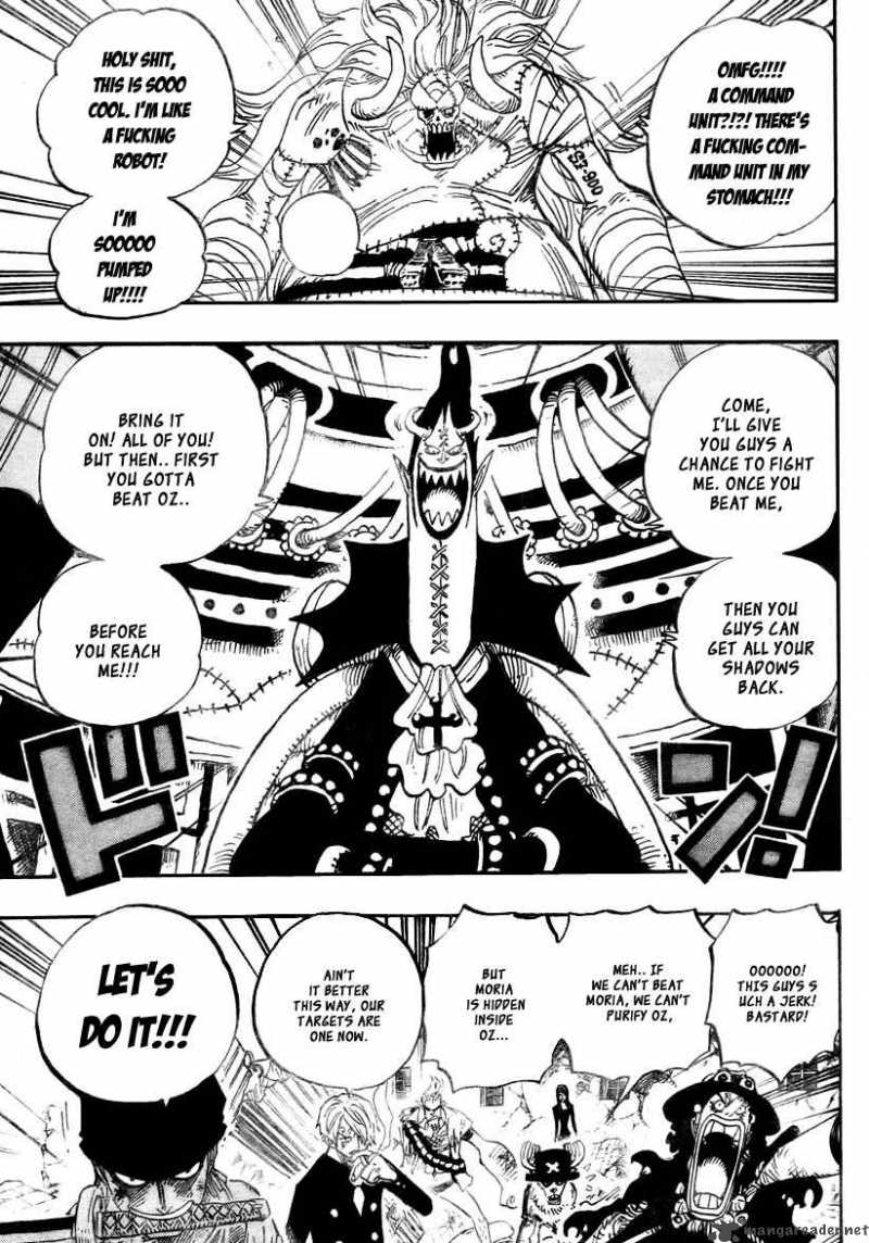 One Piece Manga Chapter 474 page 16 - We Have To Do It!