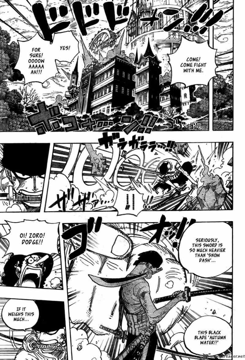 One Piece Manga Chapter 474 page 3 - We Have To Do It!