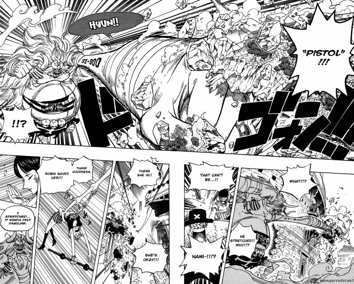 One Piece Manga Chapter 475 page 16 - Pirates of the Forest