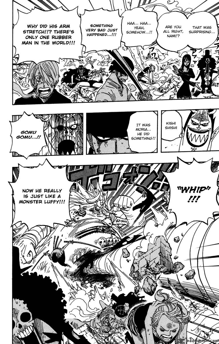 One Piece Manga Chapter 475 page 17 - Pirates of the Forest