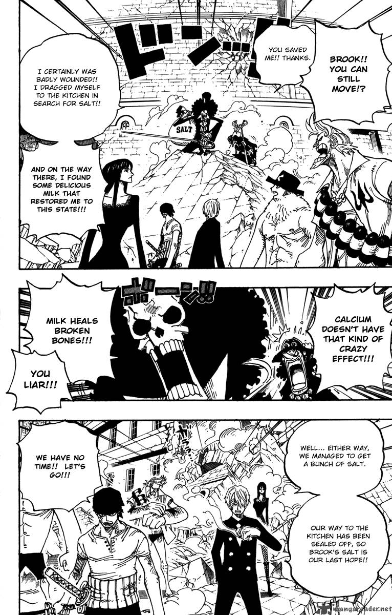 One Piece Manga Chapter 475 page 2 - Pirates of the Forest