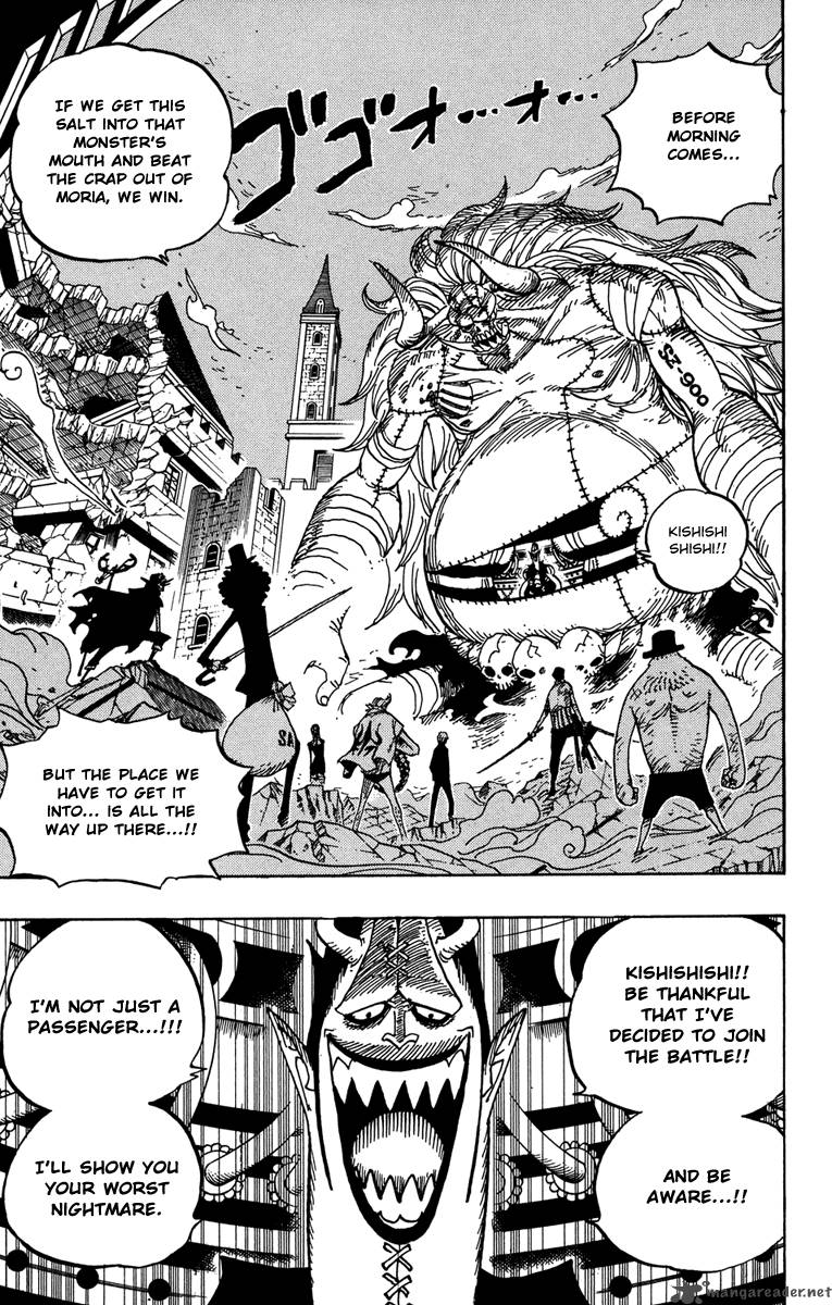 One Piece Manga Chapter 475 page 3 - Pirates of the Forest
