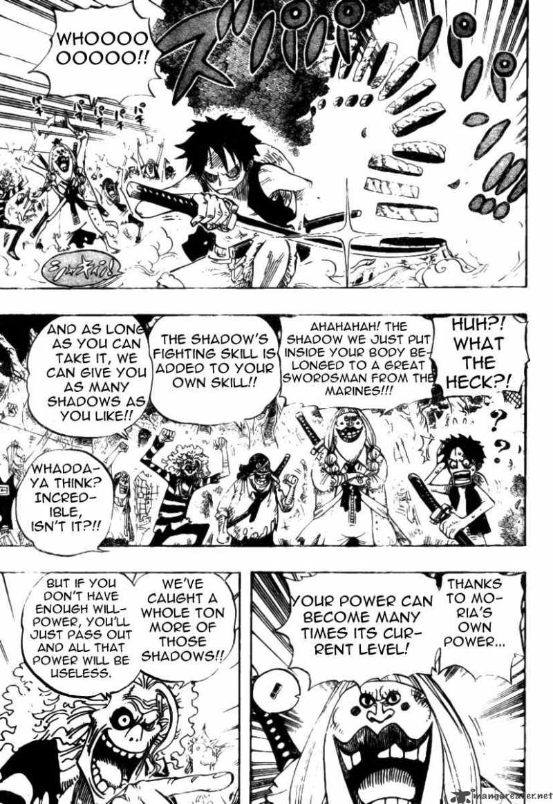 One Piece Manga Chapter 476 page 15 - Nightmare Luffy