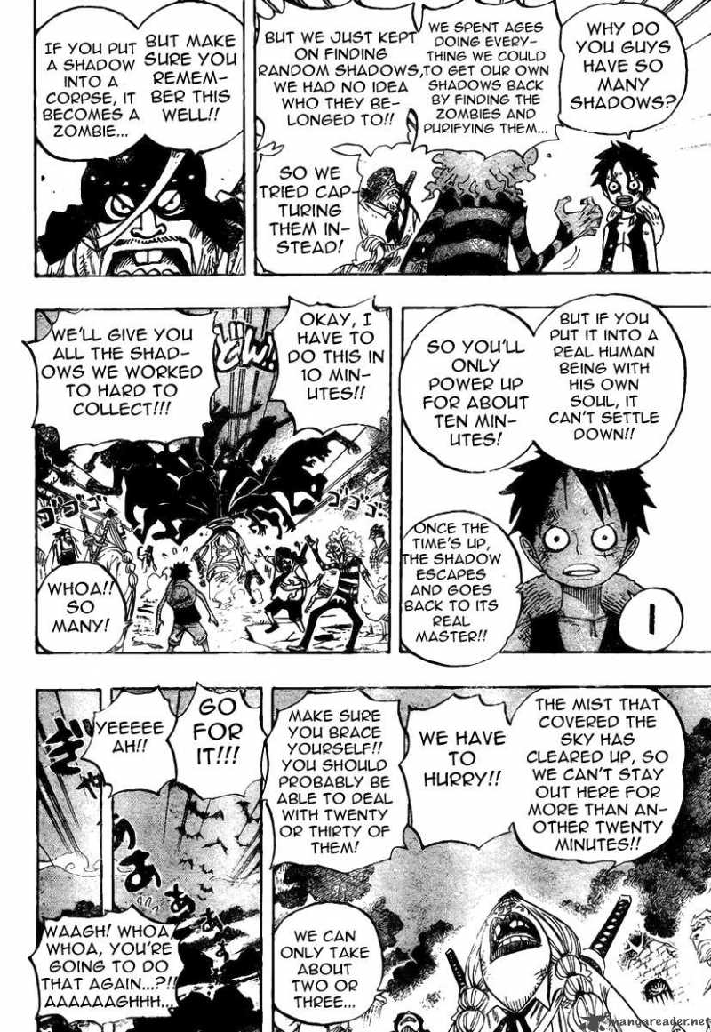 One Piece Manga Chapter 476 page 16 - Nightmare Luffy
