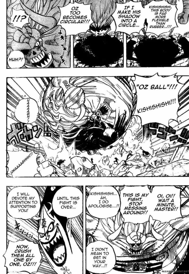 One Piece Manga Chapter 476 page 4 - Nightmare Luffy