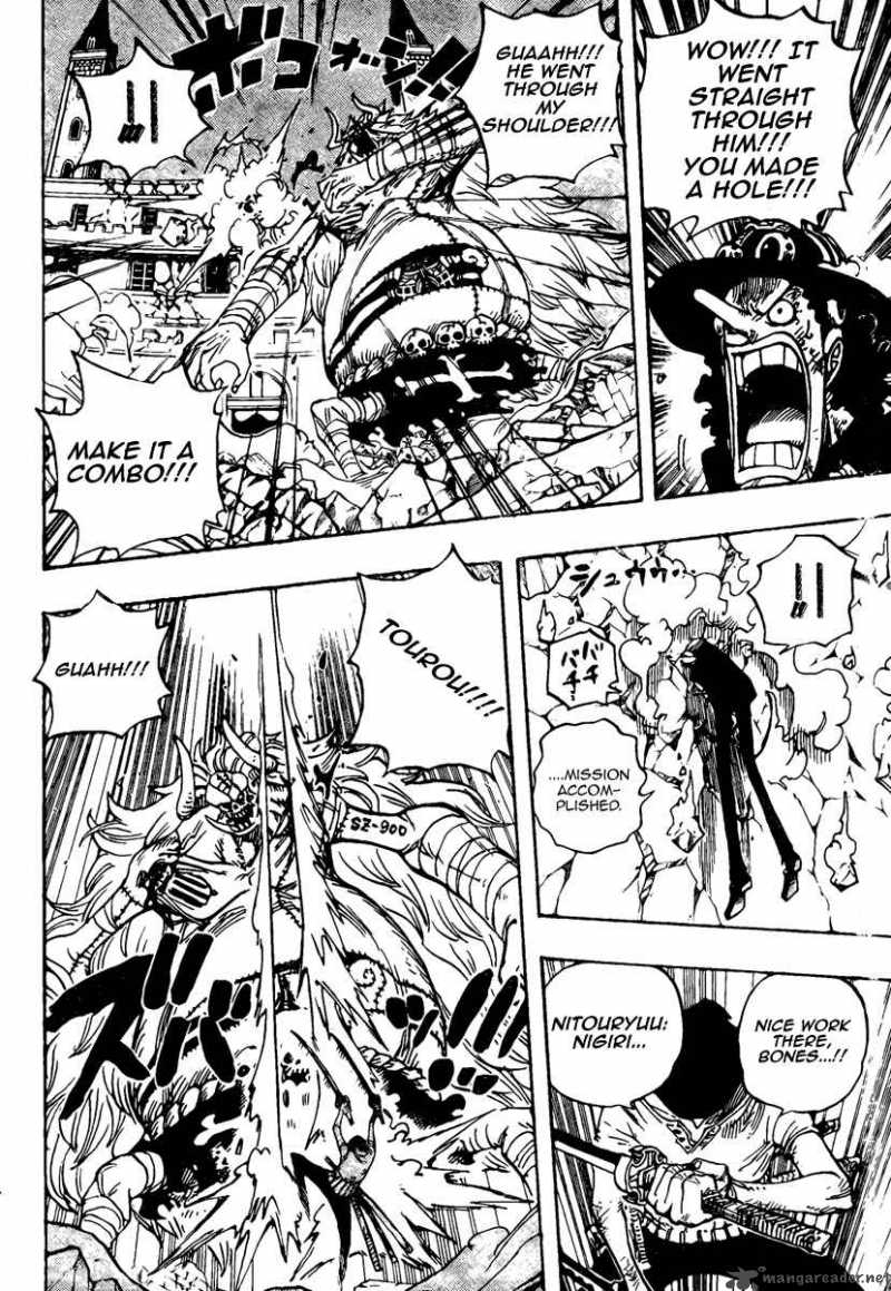 One Piece Manga Chapter 476 page 8 - Nightmare Luffy