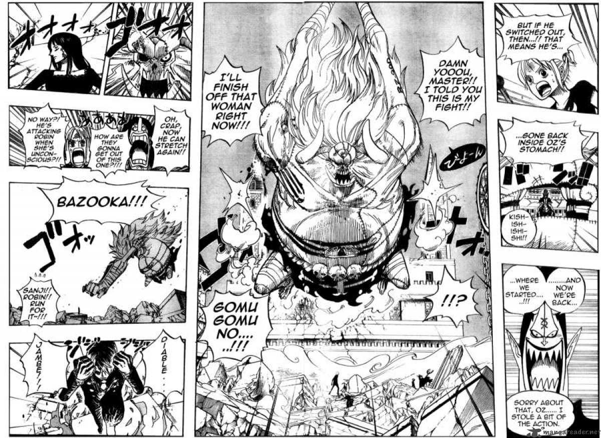 One Piece Manga Chapter 477 page 10 - ⅜