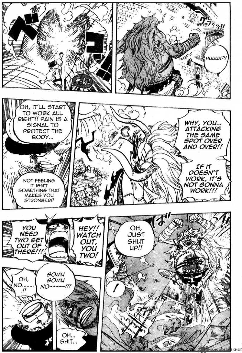 One Piece Manga Chapter 477 page 16 - ⅜