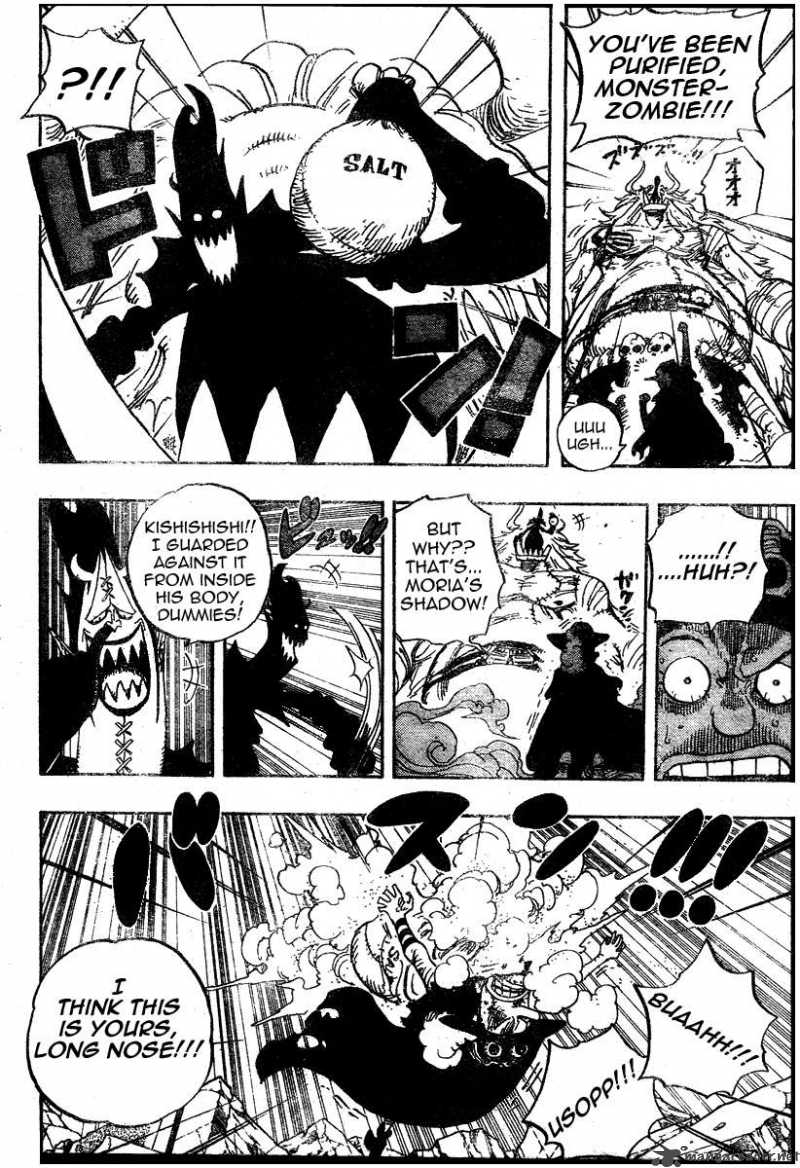 One Piece Manga Chapter 478 page 7 - Luffy vs. Luffy