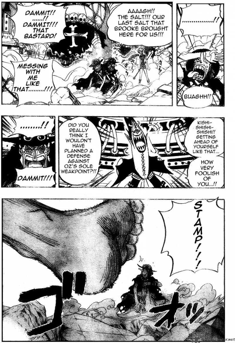 One Piece Manga Chapter 478 page 8 - Luffy vs. Luffy