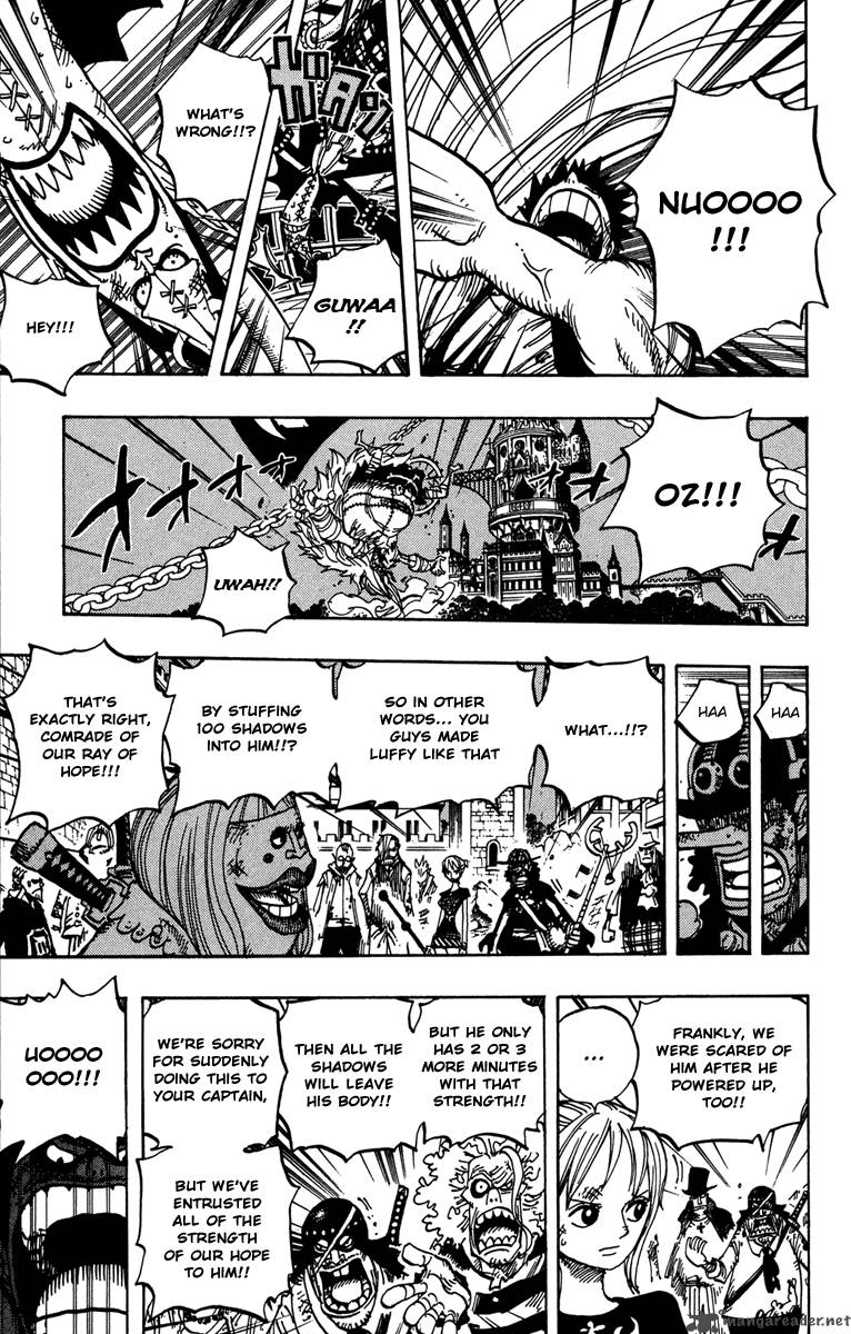 One Piece Manga Chapter 479 page 5 - Warrior of Hope